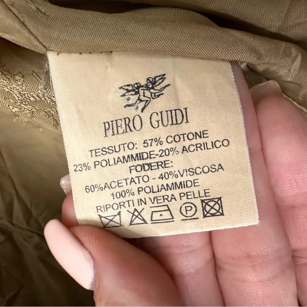 Piero Guidi Tan Jacket - Picture 9 of 12